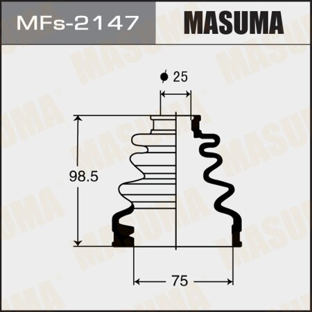 Пыльник ШРУСа Masuma (силикон), MFs-2147