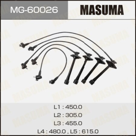 Провода высоковольтные (комплект) Masuma, MG-60026