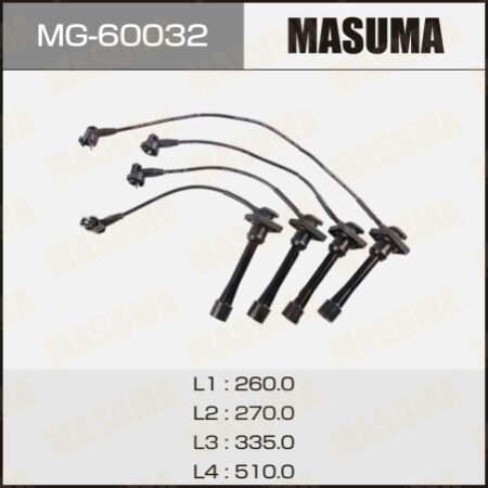 Провода высоковольтные (комплект) Masuma, MG-60032