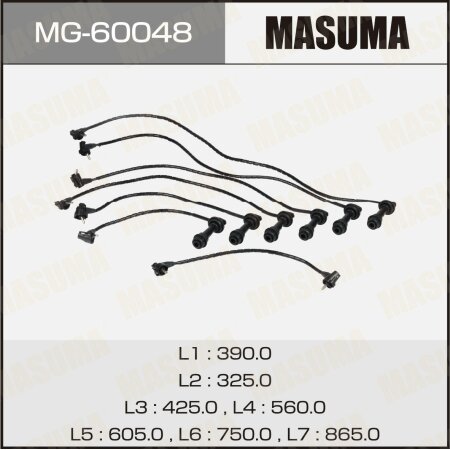 Провода высоковольтные (комплект) Masuma, MG-60048