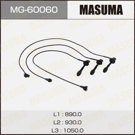 Провода высоковольтные (комплект) Masuma, MG-60060