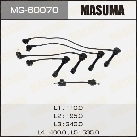 Провода высоковольтные (комплект) Masuma, MG-60070