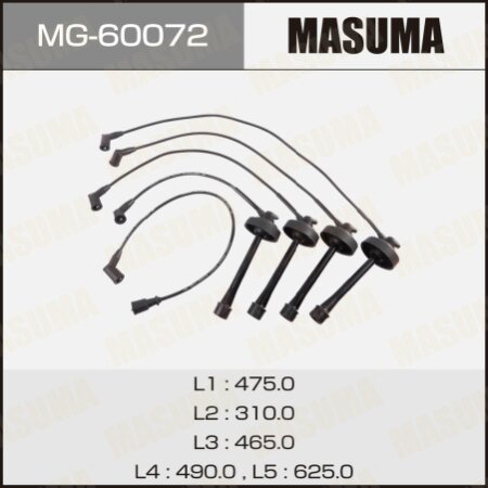 Провода высоковольтные (комплект) Masuma, MG-60072