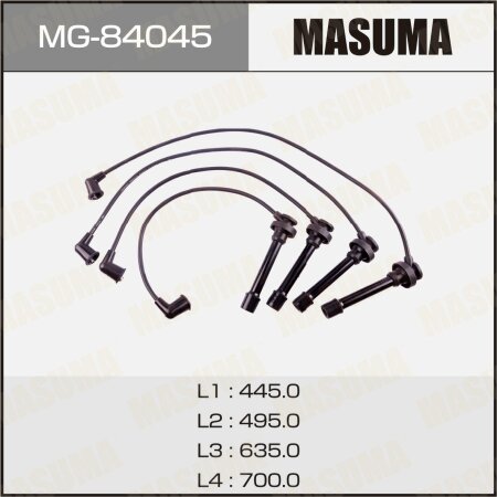 Провода высоковольтные (комплект) Masuma, MG-84045