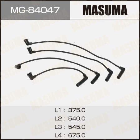 Провода высоковольтные (комплект) Masuma, MG-84047