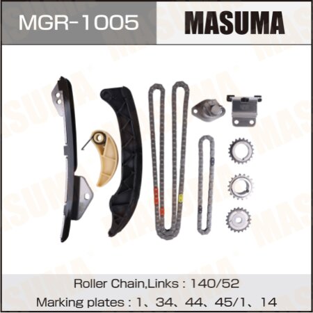Комплект цепи ГРМ Masuma 1ZR, 2ZR, MGR-1005