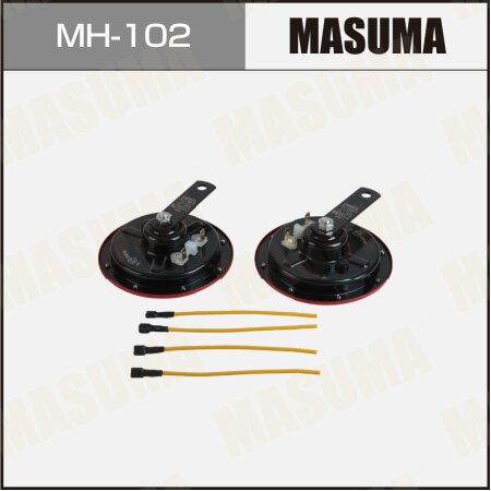 Сигналы звуковые MASUMA 12V 105-118dB 123мм, MH-102