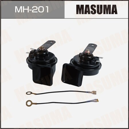 Сигналы звуковые MASUMA 12V 105-118dB 80мм, MH-201