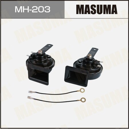 Сигналы звуковые MASUMA 12V 105-118dB 95мм, MH-203