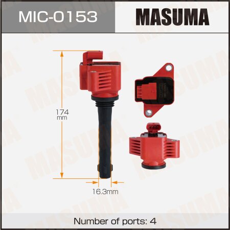 Катушка зажигания Masuma, MIC-0153
