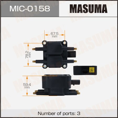 Катушка зажигания Masuma, MIC-0158