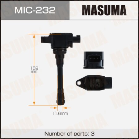 Катушка зажигания Masuma, MIC-232