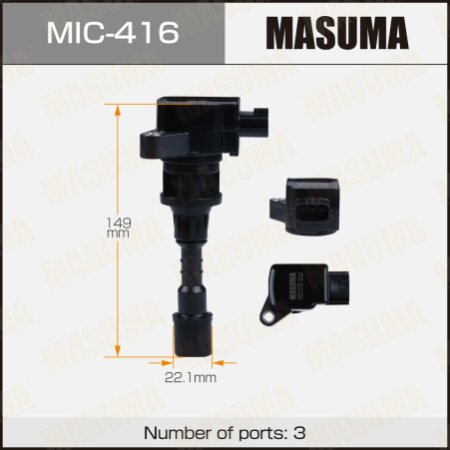 Катушка зажигания Masuma, MIC-416