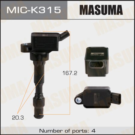 Катушка зажигания Masuma, MIC-K315