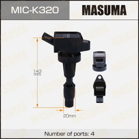 Катушка зажигания Masuma, MIC-K320