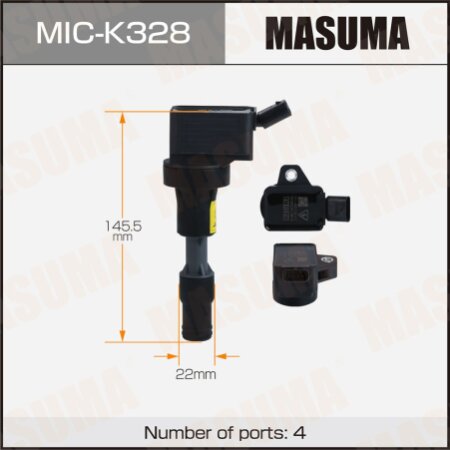 Катушка зажигания Masuma, MIC-K328