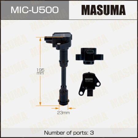 Катушка зажигания Masuma, MIC-U500