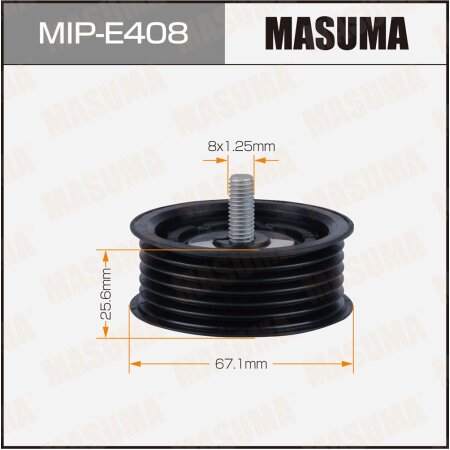 Ролик обводной приводного ремня Masuma, MIP-E408