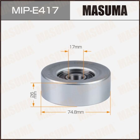 Ролик натяжителя приводного ремня Masuma, MIP-E417