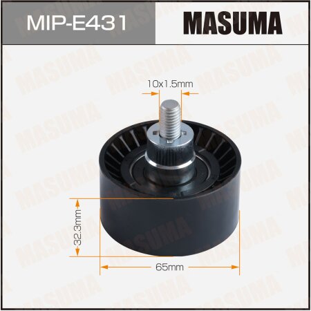 Ролик обводной приводного ремня Masuma, MIP-E431