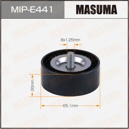 Ролик натяжителя приводного ремня Masuma, MIP-E441
