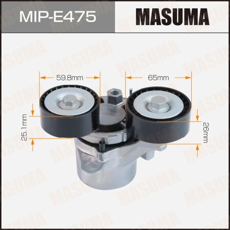 Натяжитель приводного ремня Masuma, MIP-E475