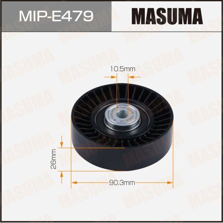 Ролик обводной приводного ремня Masuma, MIP-E479