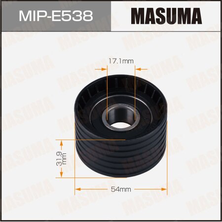 Ролик обводной ремня ГРМ Masuma, MIP-E538