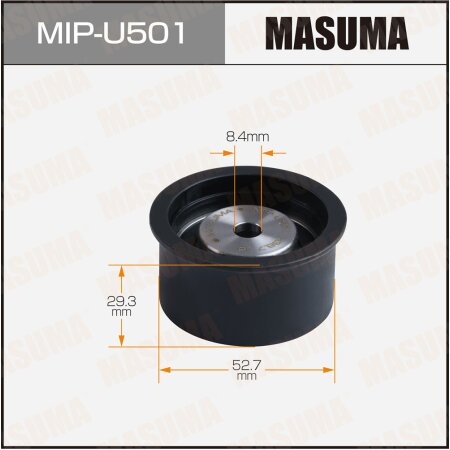 Ролик обводной ремня ГРМ Masuma, MIP-U501