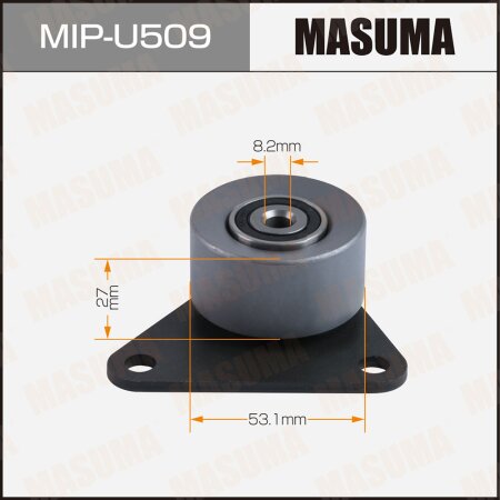 Ролик обводной ремня ГРМ Masuma, MIP-U509