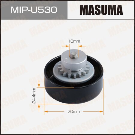 Ролик натяжителя приводного ремня Masuma, MIP-U530