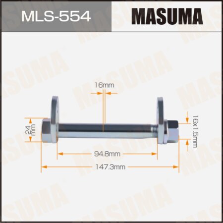 Camber adjustment bolt Masuma, MLS-554