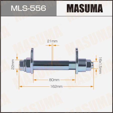 Camber adjustment bolt Masuma, MLS-556