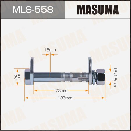 Camber adjustment bolt Masuma, MLS-558