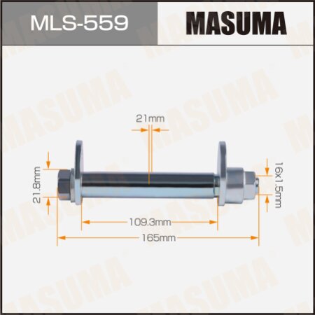 Camber adjustment bolt Masuma, MLS-559