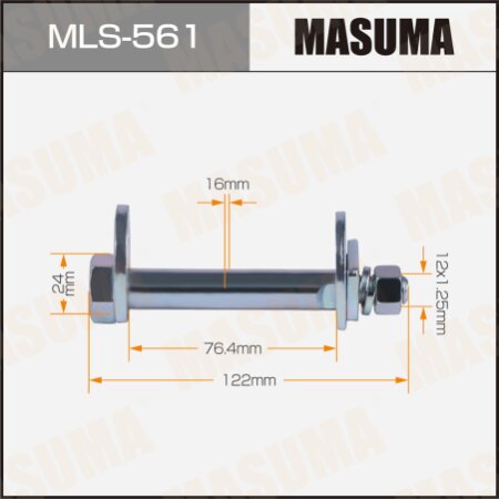Camber adjustment bolt Masuma, MLS-561