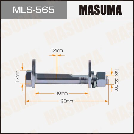 Camber adjustment bolt Masuma, MLS-565