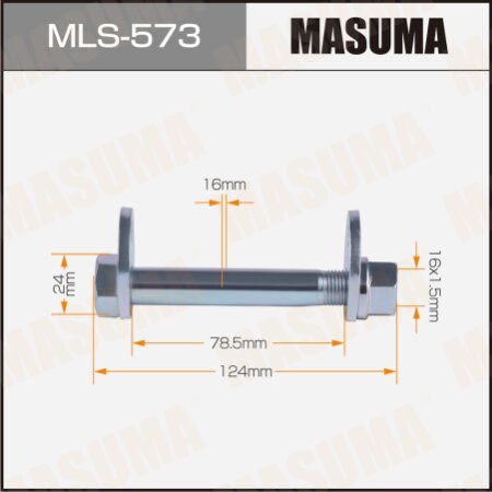 Camber adjustment bolt Masuma, MLS-573