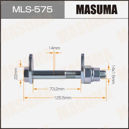 Camber adjustment bolt Masuma, MLS-575