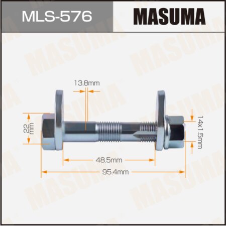 Camber adjustment bolt Masuma, MLS-576