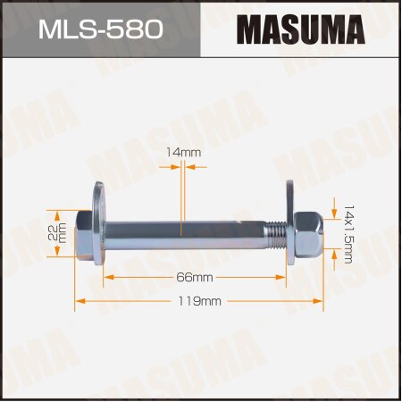 Camber adjustment bolt Masuma, MLS-580
