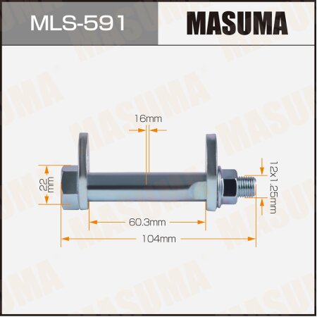 Camber adjustment bolt Masuma, MLS-591