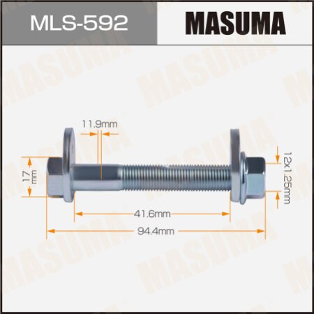 Camber adjustment bolt Masuma, MLS-592