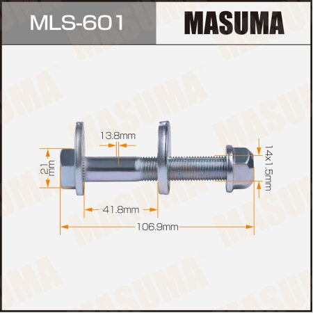 Camber adjustment bolt Masuma, MLS-601