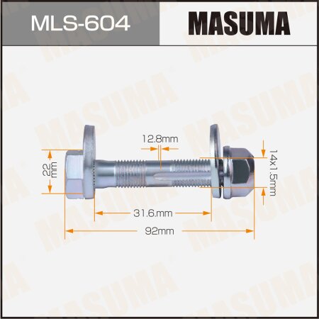 Camber adjustment bolt Masuma, MLS-604