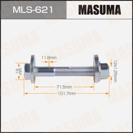 Camber adjustment bolt Masuma, MLS-621