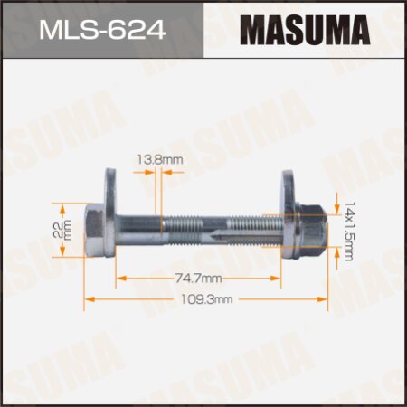 Camber adjustment bolt Masuma, MLS-624