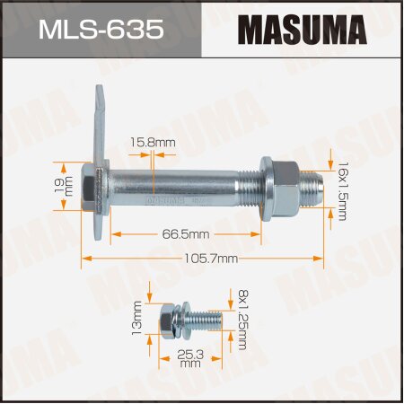 Suspension bolt Masuma, MLS-635