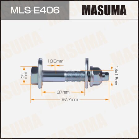 Camber adjustment bolt Masuma, MLS-E406