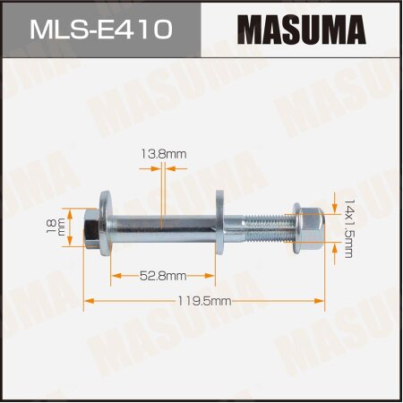 Camber adjustment bolt Masuma, MLS-E410